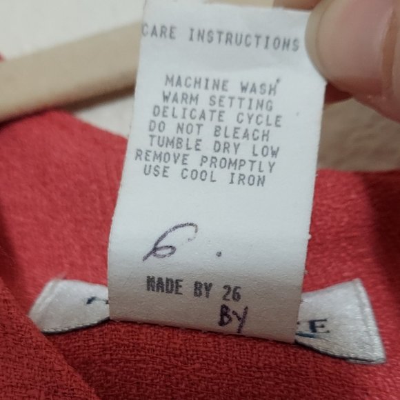 Vintage Henry Lee Short Sleeve Midi Sheath Dress Size 10 - Picture 6 of 9